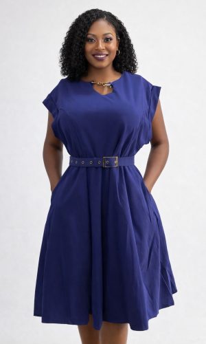 Aria Belted Dress