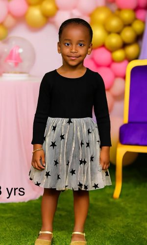 Midnight Star Charm Dress   Age: 3 years