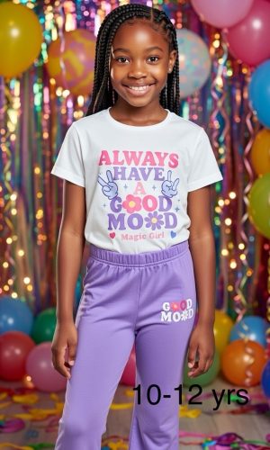 Magic Mood Girls Outfit Set      Age: 10–12 Years
